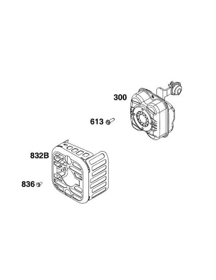I - GRUPPO GAS DI SCARICO B&S - 09 €¦ 09P702-0238-H5 brand Stihl